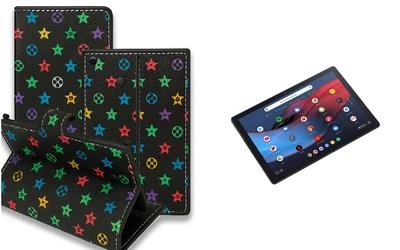 Книга-трансформер Armor для планшета Google Pixel Slate m3, цвет L. black