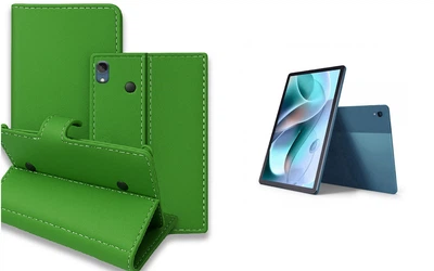 Книга-трансформер Armor для планшета Motorola Moto Tab G70, цвет Green