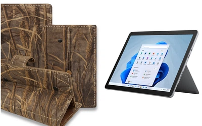 Книга-трансформер Armor для планшета Microsoft Surface Go, Go 2, Go 3, цвет Kamysh