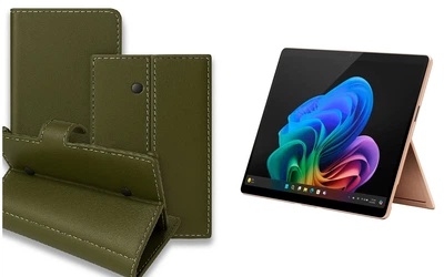 Книга-трансформер Armor для планшета Microsoft Surface Pro 10, Pro 11, Pro 11 X Elite, цвет Olive