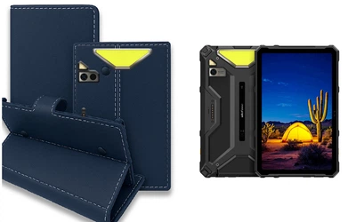 Книга-трансформер Armor для планшета Ulefone Armor Pad 4 Ultra, цвет Blue TM