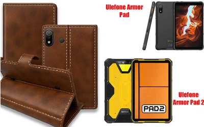 Книга-трансформер Armor для планшета Ulefone Armor Pad, Armor Pad 2, цвет Yantar