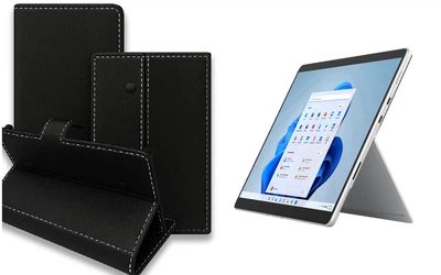 Книга-трансформер Armor для планшета Microsoft Surface Pro 8, Pro 9, цвет Black