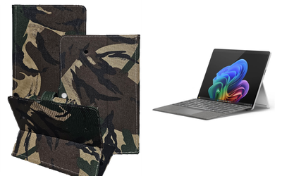 Книга-трансформер Armor для планшета Microsoft Surface 11 pro Copilot+, цвет Saxara