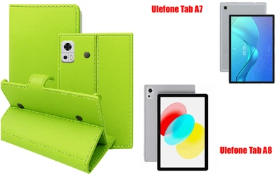 Книга-трансформер Armor для планшета Ulefone Tab A7, Tab A8, цвет Lime