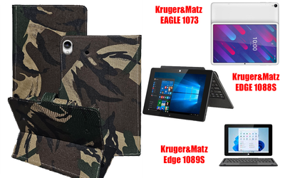 Книга-трансформер Armor для планшета Kruger&Matz EAGLE 1073, EDGE 1088S, Edge 1089S, цвет Saxara