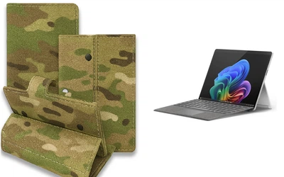 Книга-трансформер Armor для планшета Microsoft Surface 11 pro Copilot+, цвет Multicam