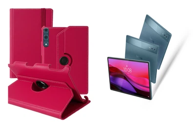 Чехол Spinner360 для планшета Lenovo Yoga Tab Plus, цвет Malinovyy