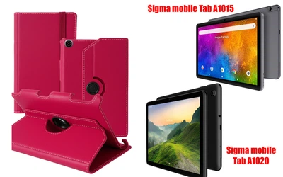 Чехол Spinner360 для планшета Sigma mobile Tab A1015, цвет Malinovyy