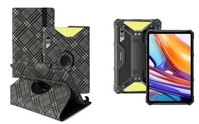 Чехол Spinner360 для планшета Ulefone Armor Pad 3 Pro, цвет Kletochka