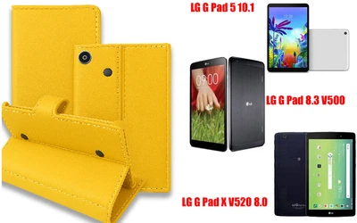 Книжка-трансформер Armor для планшета LG G Pad 5 10.1, Pad 8.3, Pad X 8.0, колір Yellow