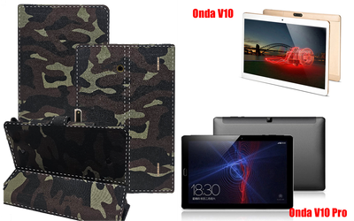 Книга-трансформер Armor для планшета Onda V10, V10 Pro, цвет Xaki TM