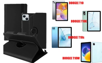 Чохол Spinner360 для планшета DOOGEE T10, колір Black