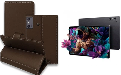 Книга-трансформер Armor для планшета ZTE Nubia Pad 3D, цвет TM brown
