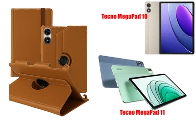 Чехол Spinner360 для планшета Tecno MegaPad 10, цвет Braun