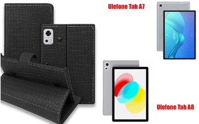 Книга-трансформер Armor для планшета Ulefone Tab A7, Tab A8, цвет Crocodile