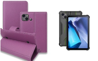 Книга-трансформер Armor для планшета Oukitel RT3, Oukitel RT3 Pro, цвет Violet
