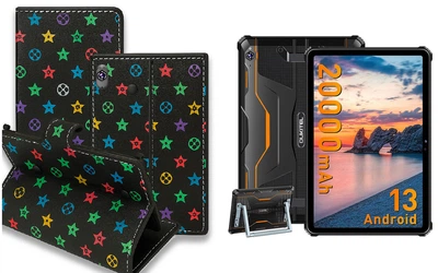 Книга-трансформер Armor для планшета Oukitel RT7 Titan 4G, RT7 Titan 5G, цвет L. black