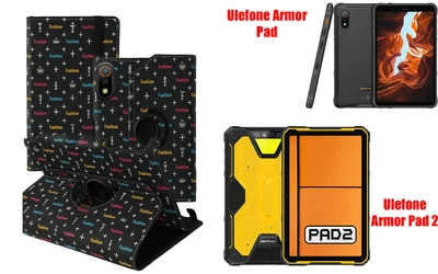 Чехол Spinner360 для планшета Ulefone Armor Pad Lite, цвет Fashion black