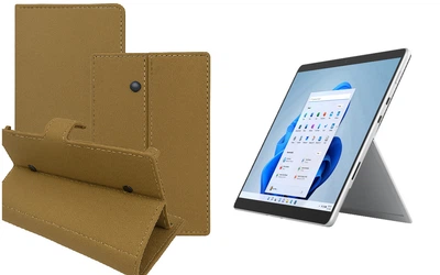 Книга-трансформер Armor для планшета Microsoft Surface Pro 8, Pro 9, цвет Coyote