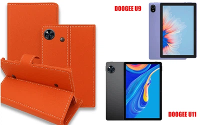 Книга-трансформер Armor для планшета DOOGEE U9, DOOGEE U11, цвет Orange
