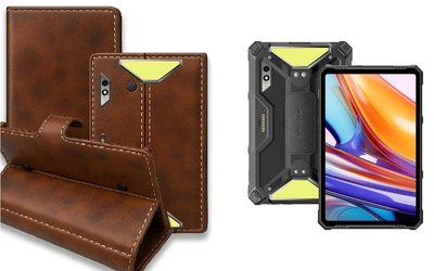 Книга-трансформер Armor для планшета Ulefone Armor Pad 3 Pro, цвет Yantar