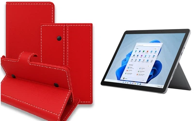 Книга-трансформер Armor для планшета Microsoft Surface Go, Go 2, Go 3, цвет Red