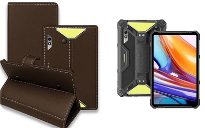 Книга-трансформер Armor для планшета Ulefone Armor Pad 3 Pro, цвет TM brown