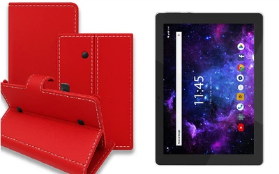 Книга-трансформер Armor для планшета Assistant AP-108 Cetus, цвет Red