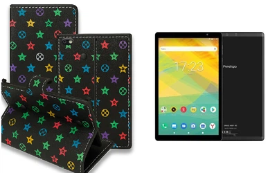 Книжка-трансформер Armor для планшета Prestigio Grace 4891, Grace 4991, колір L. black