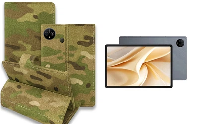 Книга-трансформер Armor для планшета Ulefone Tab A11, Tab A11 Pro, цвет Multicam