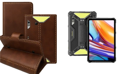 Книга-трансформер Armor для планшета Ulefone Armor Pad 3 Pro, цвет Kashtanovyy