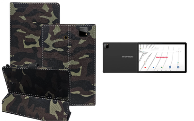 Книга-трансформер Armor для планшета Thomson TEO 13, цвет Xaki TM