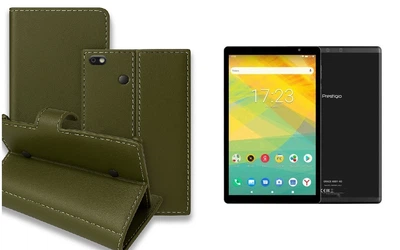 Книжка-трансформер Armor для планшета Prestigio Grace 4891, Grace 4991, колір Olive