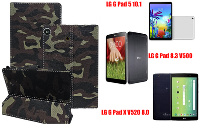 Книжка-трансформер Armor для планшета LG G Pad 5 10.1, Pad 8.3, Pad X 8.0, колір Xaki TM