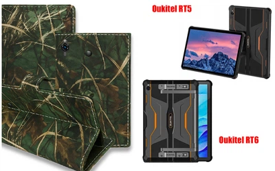 Книга-трансформер Armor для планшета Oukitel RT3, Oukitel RT3 Pro, цвет Les