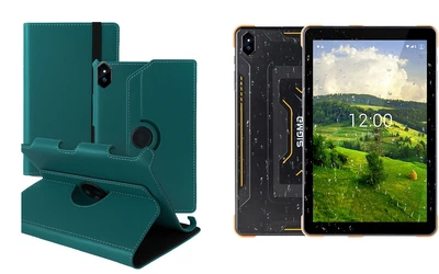 Чехол Spinner360 для планшета Sigma mobile TAB A1033 X-treme, цвет Biruza