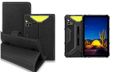 Книга-трансформер Armor для планшета Ulefone Armor Pad 4 Ultra, цвет Crocodile