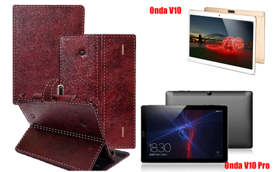 Книга-трансформер Armor для планшета Onda V10, V10 Pro, цвет Viski