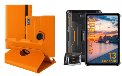 Чехол Spinner360 для планшета Oukitel RT7 Titan 4G, цвет Orange