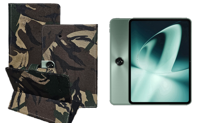 Книга-трансформер Armor для планшета OnePlus Pad, Pad 2, Pad Go, Pad Pro, цвет Saxara