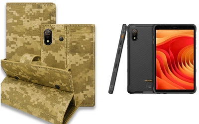 Книга-трансформер Armor для планшета Ulefone Armor Pad Lite, Armor Pad Pro, цвет Pixel
