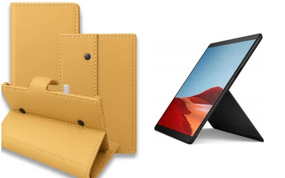 Книга-трансформер Armor для планшета Microsoft Surface Pro X, цвет Gold