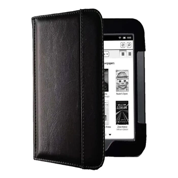 Обложка чехол NFcase Cover Classic для Barnes & Noble Nook Simple Touch GlowLight (BNRV350) Black