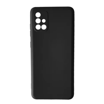 Чохол Silicone Case Camera (no logo) для Samsung A71 (A715) black