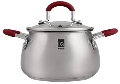 Каструля з кришкою IQ Be Royal 18 см 2.1 л (IQ-2051-18)