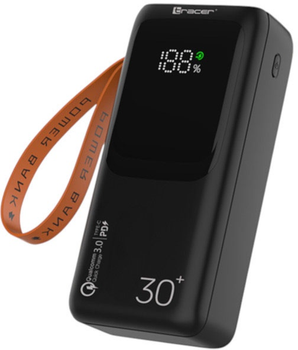 Powerbank Tracer Vouge-3 30000mAh Black (5907512872970)