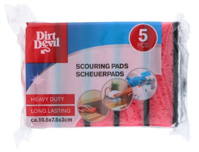 Gąbki do mycia naczyń Dirt Devil 5 szt (8711252477657)