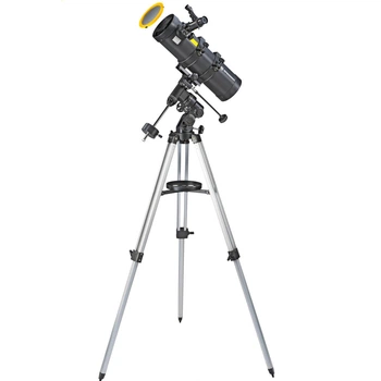 Телескоп Bresser Spica 130/1000 EQ3 Carbon із сонячним фільтром та адаптером для смартфона 4630100 4452935