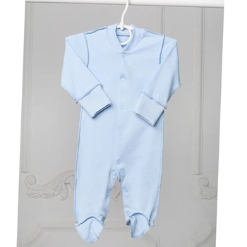 Чоловічок трикотажний для немовлят Trendy Tot 301-00090 блакитний 74 см (9 мiс.)